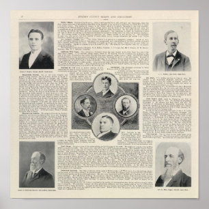 Affiches Père Noël Rosa, Californie 3