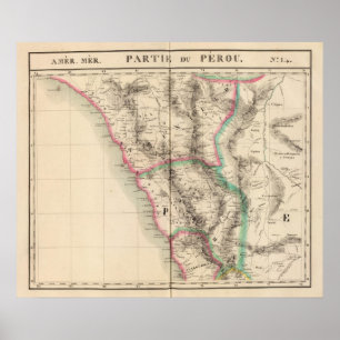 Affiches Pérou, Amérique du Sud 14