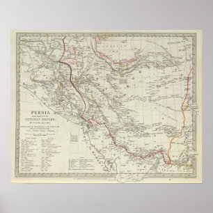 Affiches Perse, Empire ottoman