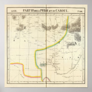 Affiches Perse, Kaboul Asie 66