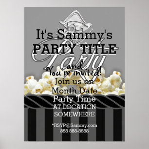 Affiches Personalized Pirate Day Party
