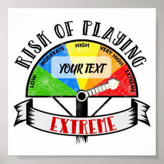 Affiches Personnalisé Funny Sport ou design musical