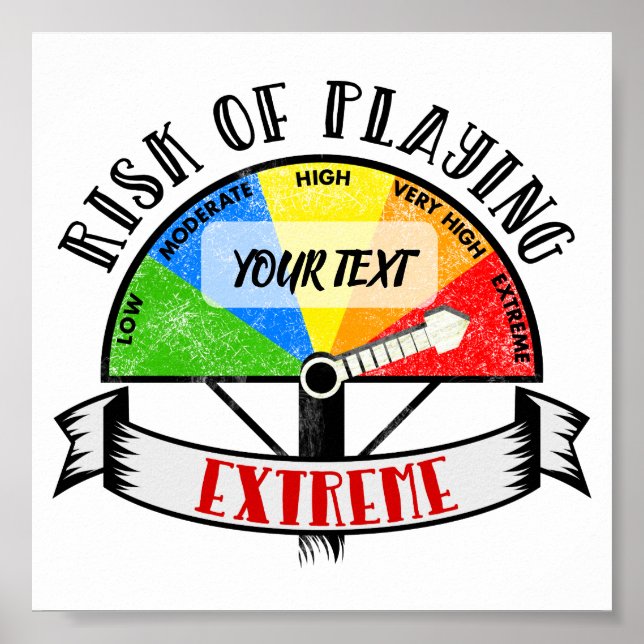 Affiches Personnalisé Funny Sport ou design musical (Devant)