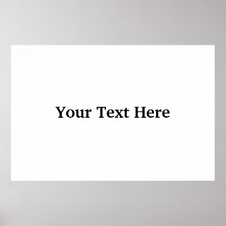 Affiches personnalisées