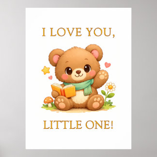 Affiches personnalisées pour enfants | Ours de lec