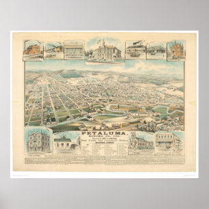 Affiches Petaluma, CA. (1314A)