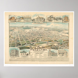 Affiches Petaluma, CA. (1314A)