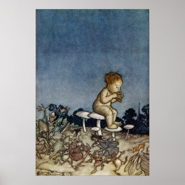 Affiches Peter Jouait Sa Flûte (Devant)