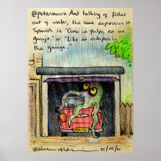 Affiches @petermoore irkafirka print