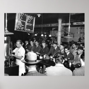 Affiches Pete's Bar : 1950