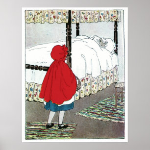 Affiches Petit Chaperon Rouge : Quelles Bonnes Oreilles Vou
