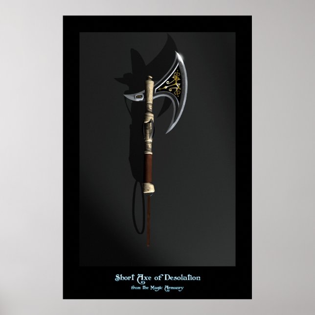 Affiches Petit cheval de désolation de l'Armurerie magique (Devant)