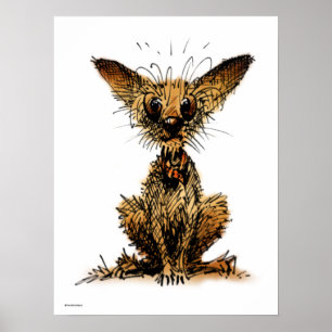 Affiches Petit chien mignon