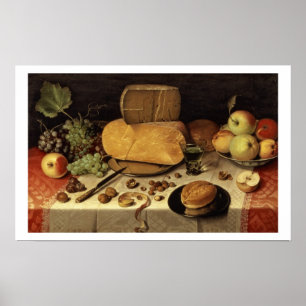 Affiches Petit déjeuner Still Life, 1613 (huile sur toile)