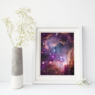 Affiches Petit Nuage de Magellan violet