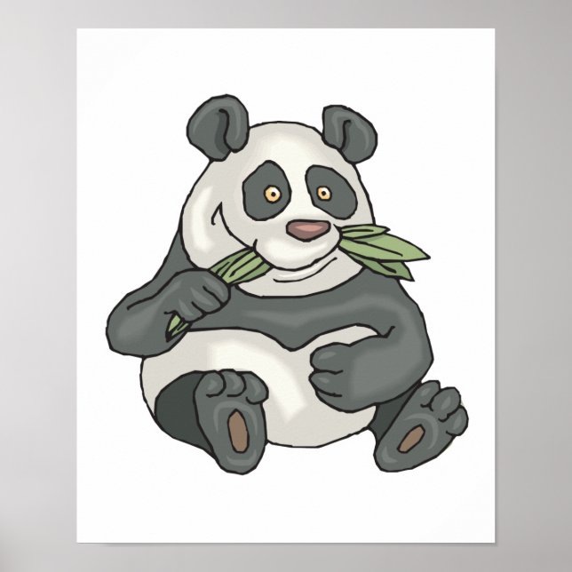 Affiches petit panda (Devant)