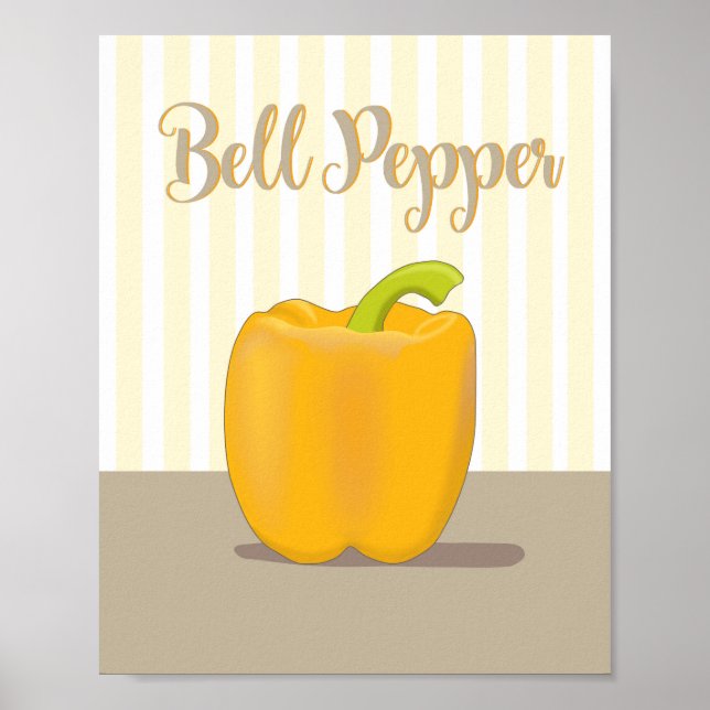 Affiches Petit poivron (Devant)