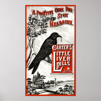 Affiches Petite annotation de Carter's Liver Pills