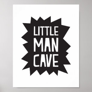 Affiches Petite copie d'affiche de caverne d'homme
