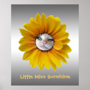 Affiches Petite Miss Sunshine Chat souriant
