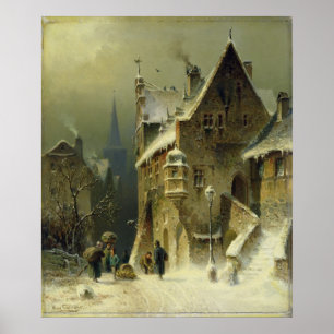 Affiches Petite ville du Rhin
