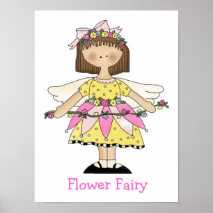 Affiches Petites filles Fée Imprimer