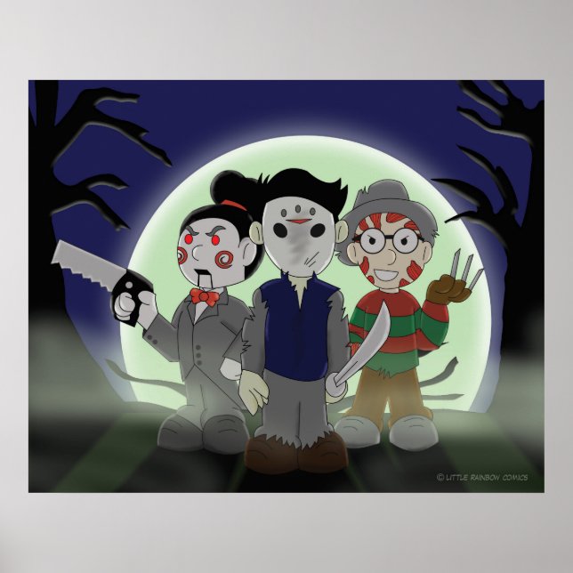 Affiches Petites horreurs LRC (Devant)