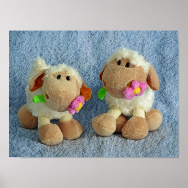 Affiches Petits agneaux (Devant)