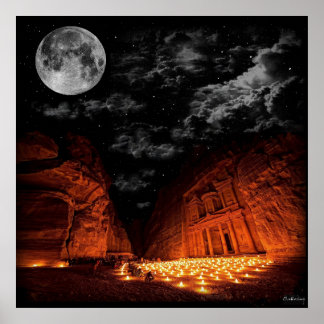 Affiches Petra Super Moon