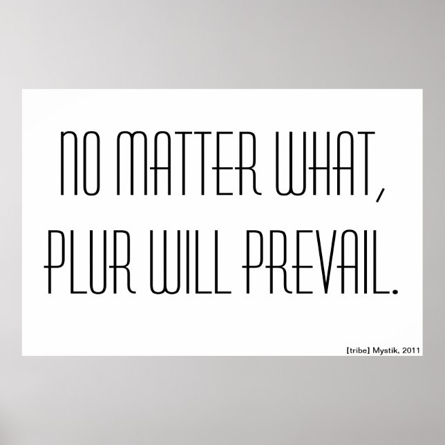 Affiches Peu Importe Quoi (Devant)