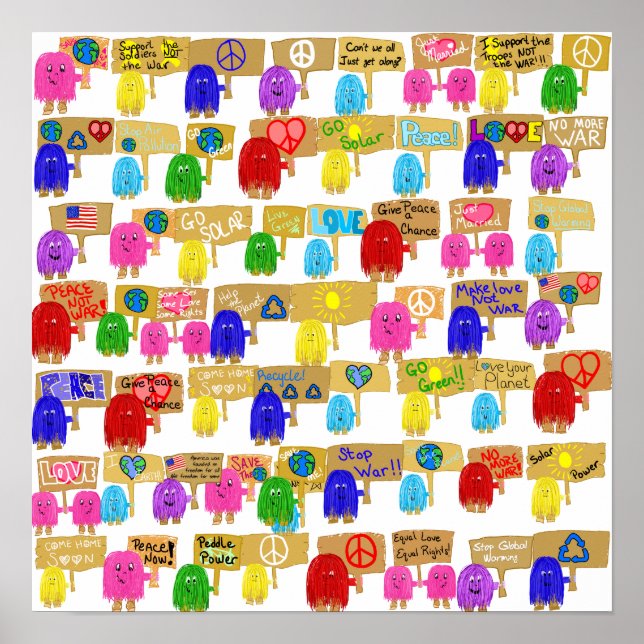 Affiches Peuples de paix (Devant)