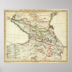Affiches peuples du Caucase
