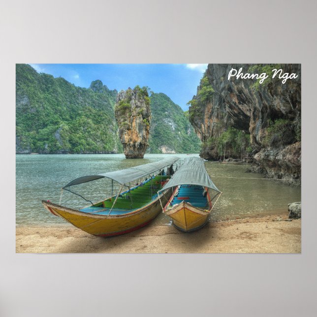 Affiches Phang Nga, Thaïlande (Devant)