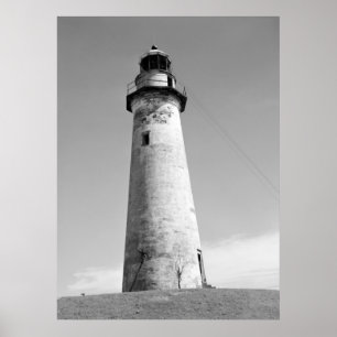 Affiches Phare abandonné, Port Isabel, Texas, 1942