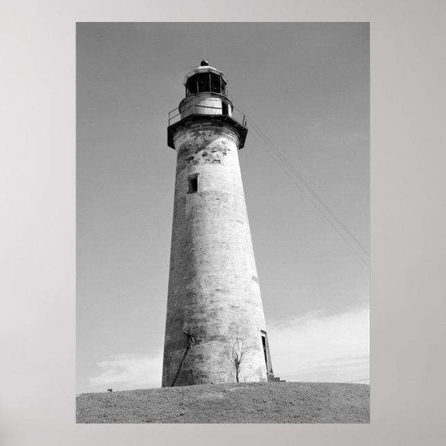Affiches Phare abandonné, Port Isabel, Texas, 1942 (Devant)