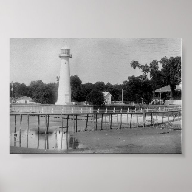 Affiches Phare de Biloxi (Devant)