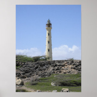 Affiches Phare de Californie à Aruba