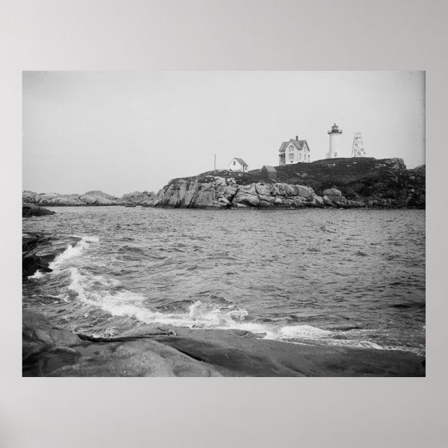 Affiches Phare de Cape Neddick "Nubble" (Devant)