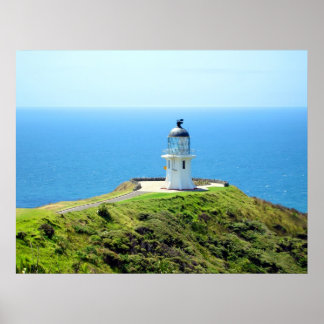 Affiches Phare de Cape Reinga, Northland, Nouvelle-Zélande