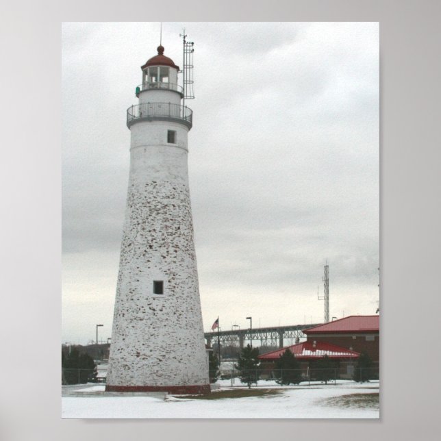 Affiches Phare de Fort Gratiot (Devant)