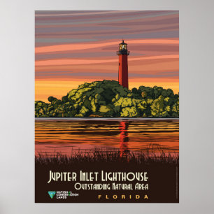 Affiches Phare de Jupiter Inlet