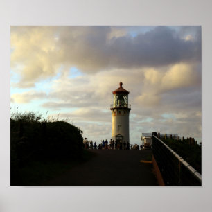 Affiches Phare de Kilauea Point à Dusk