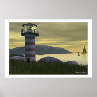 Affiches Phare de la baie