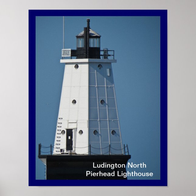 Affiches Phare de Ludington (Devant)