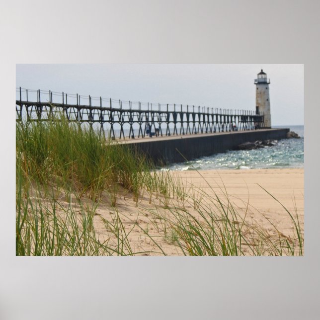 Affiches Phare de Manistee (Devant)