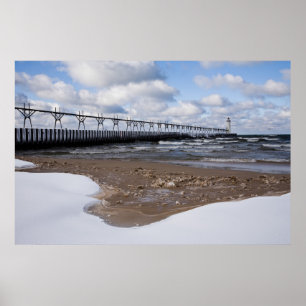 Affiches Phare de Manistee Pierhead