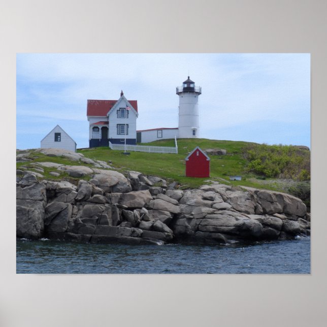 Affiches Phare de Nubble - Maine (Devant)