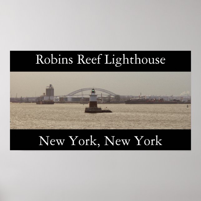 Affiches Phare de Robins Reef (Devant)