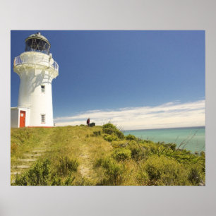 Affiches Phare d'East Cape, Eastland, Nouvelle-Zélande