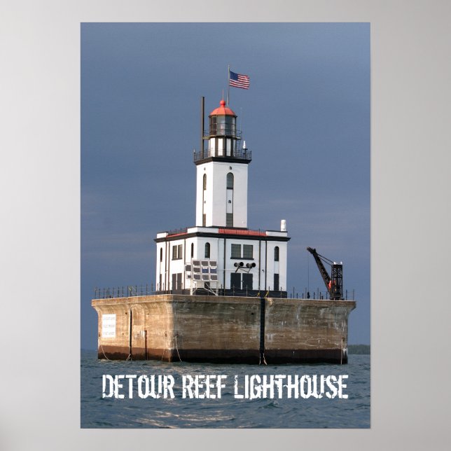 Affiches Phare DeTour Reef (Devant)